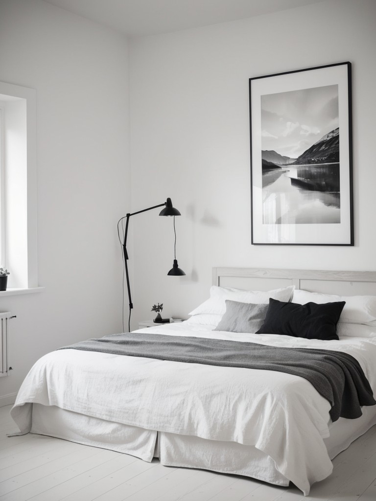 Sleek Scandinavian Bedroom Decor: Minimalist Bliss