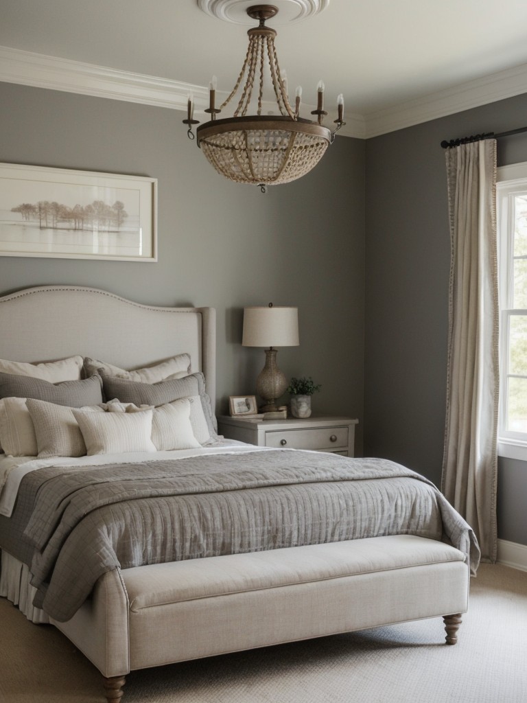 Timeless Elegance: Rustic Gray Bedroom Ideas for Country Homes