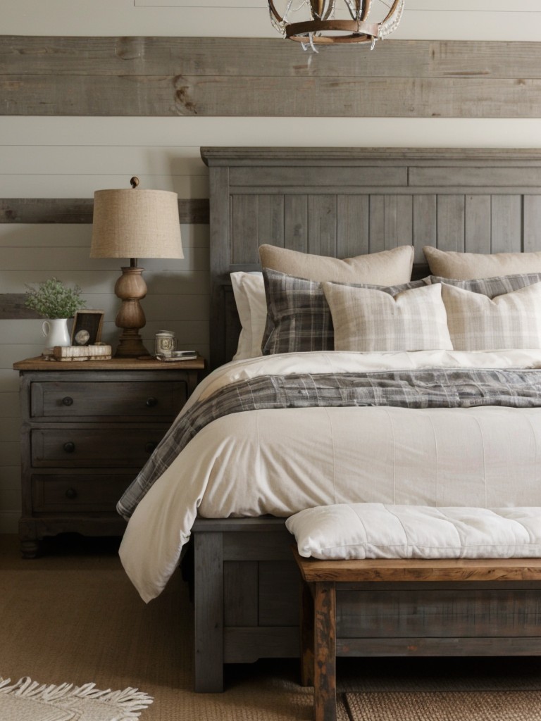 Bring Rustic Charm to Your Apartment with Gray Bedroom Ideas!