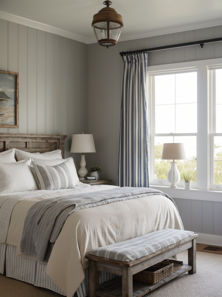 Coastal Serenity: Nautical-inspired bedroom ideas for a tranquil retreat.