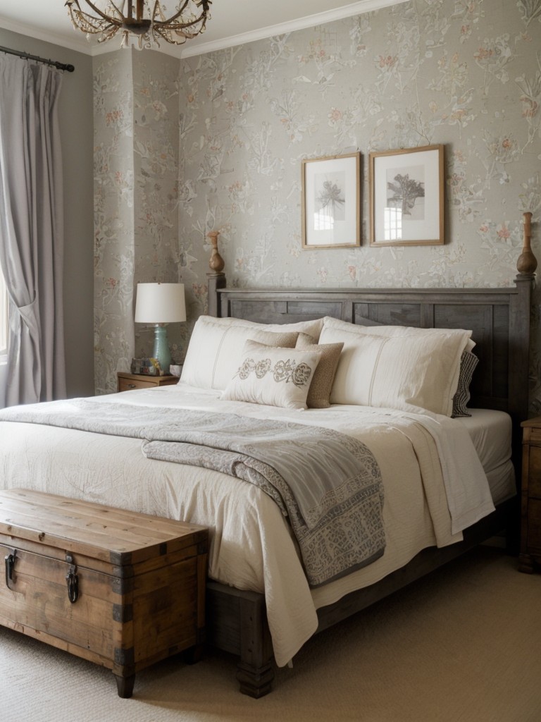 Country Chic: Rustic Gray Bedroom Ideas for a Playful Vibe