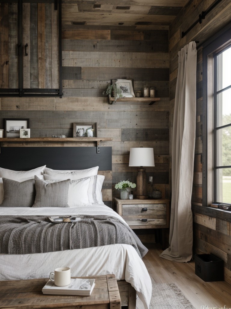 Rustic Chic: Bring the Outdoors In with Gray Accent Walls