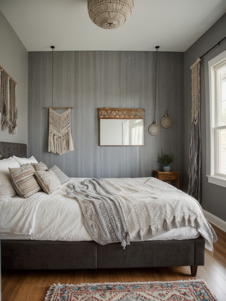 Chic Apartment Vibes: Stylish Gray Accent Walls