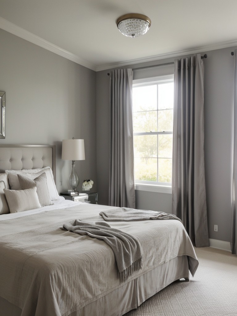 Timeless Gray Bedroom Decor for Natural Light and Serenity