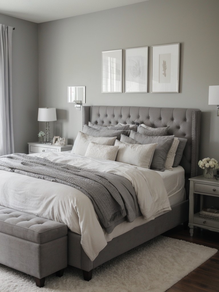 Chic Bedroom Bliss: Stylish Ideas for Apartment Decor.