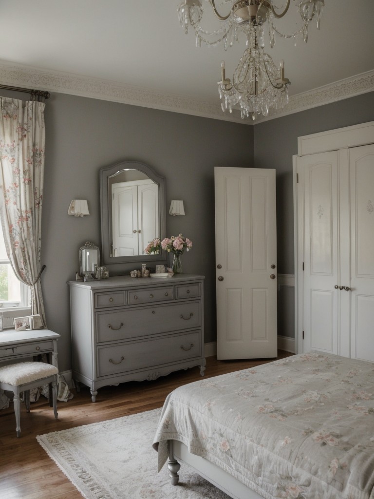 Vintage Elegance: Stylish Bedroom Decor Ideas.