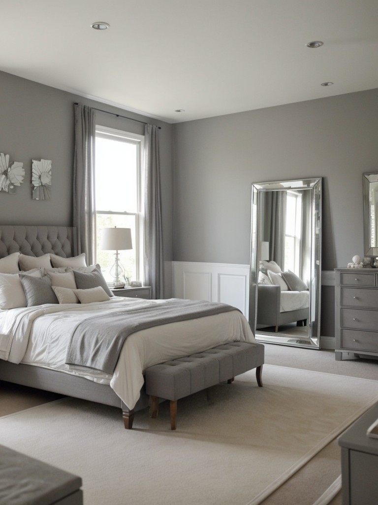 Glamorous Mirrors: Brighten and Expand Your Bedroom