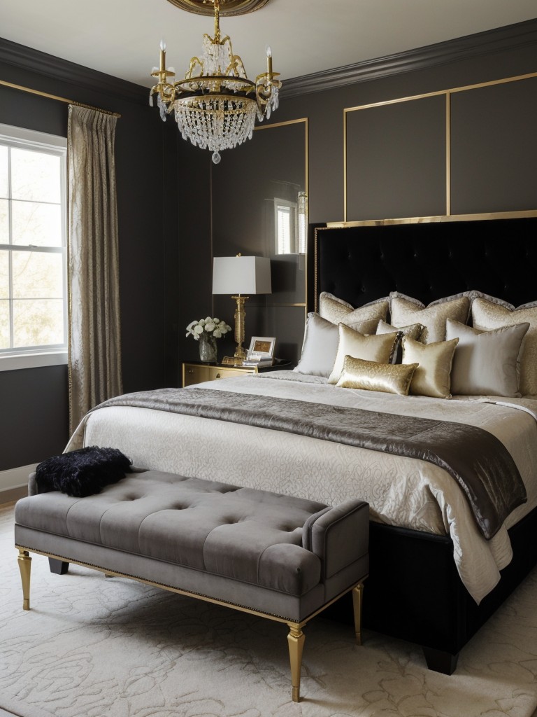 Apartment Elegance: Chic & Glamorous Bedroom Decor Ideas