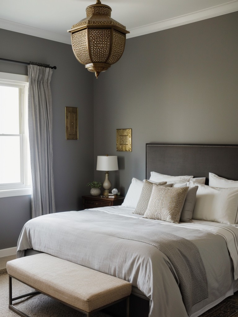 Chic Apartment Vibes: Minimalist Gray Bedroom Makeover