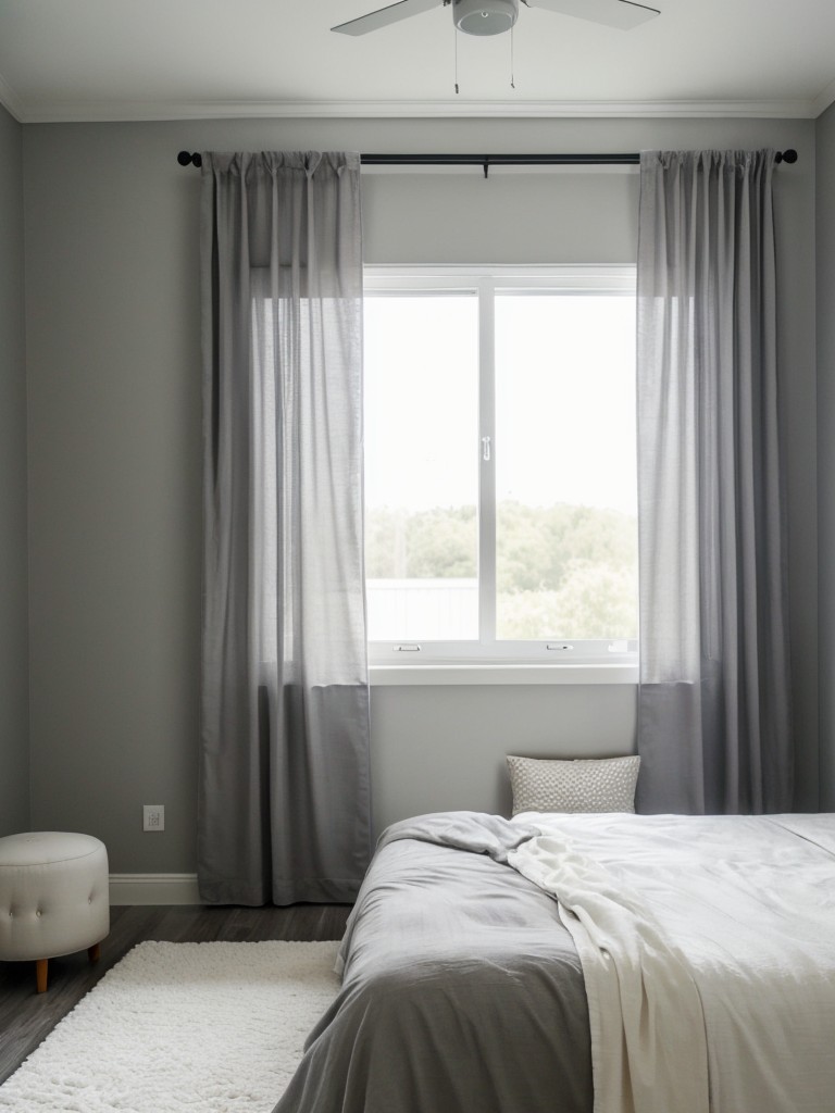 Serene Retreat: Minimalist Gray Bedroom Inspirations!