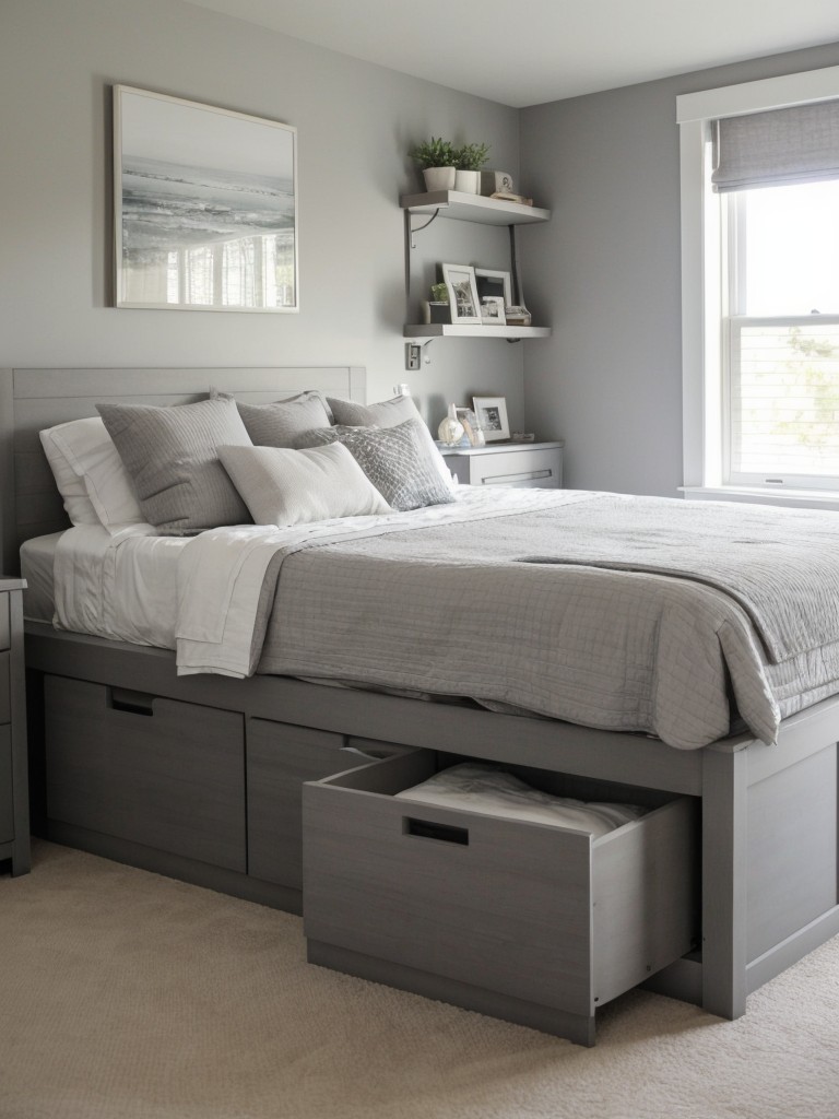 Smart Storage Solutions for a Stylish Apartment Bedroom