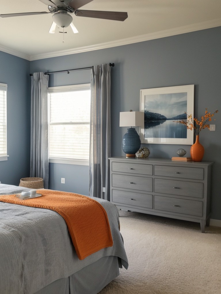 Serene Bedroom Retreat: Perfect Gray Decor for Relaxation