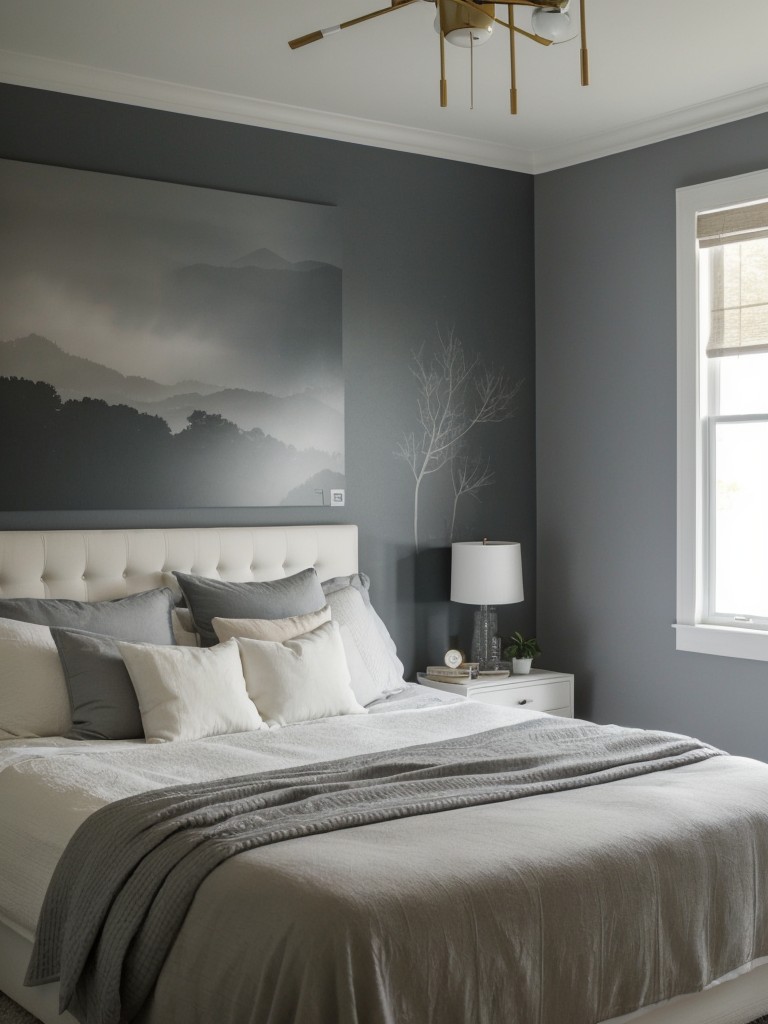 Serenity in Gray: Relaxing Bedroom Decor Ideas