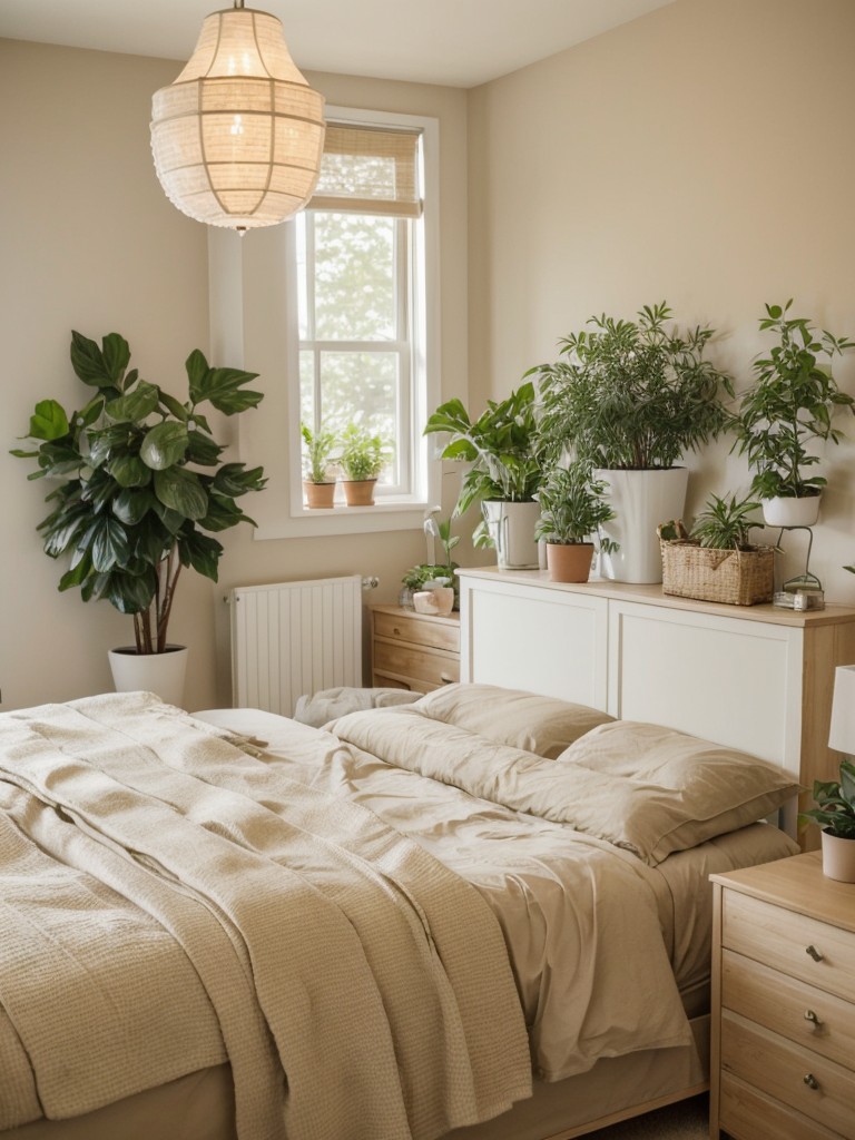 Beige Bedroom Bliss: Bring Nature Indoors!