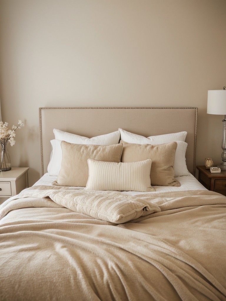 Cozy Beige Bedroom: Transform your space with plush textures