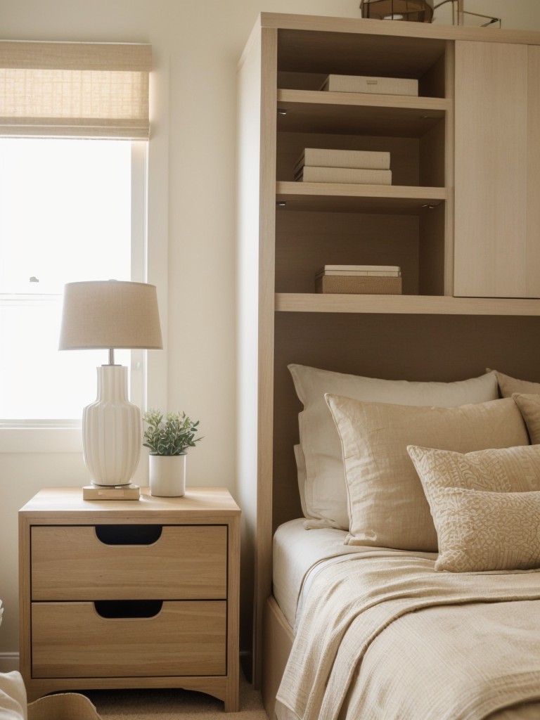 Chic Beige Bedroom Storage Solutions for an Organized Space