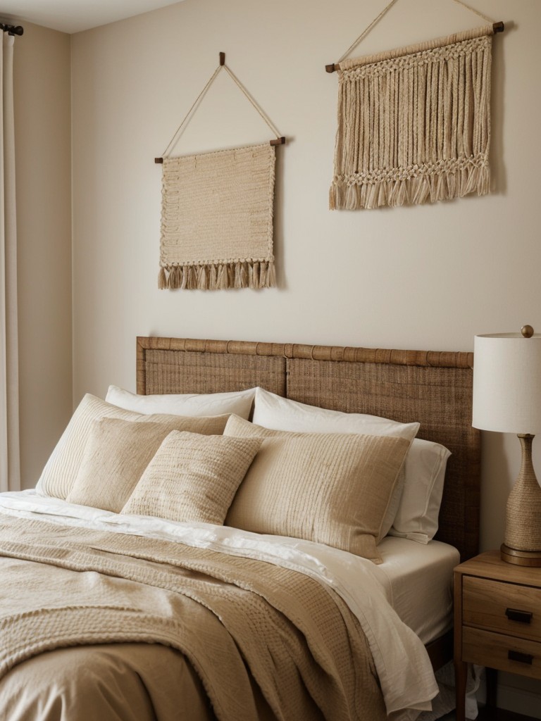 Stunning Textured Decor for Beige Bedrooms!