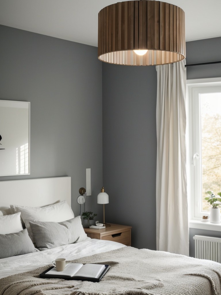 Stylish lighting ideas for a Scandinavian bedroom