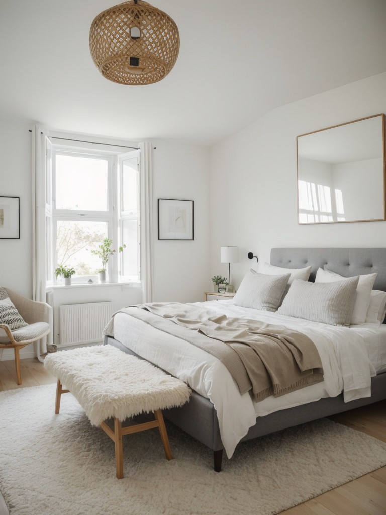 Create a Scandinavian oasis in your bedroom with these decor tips!