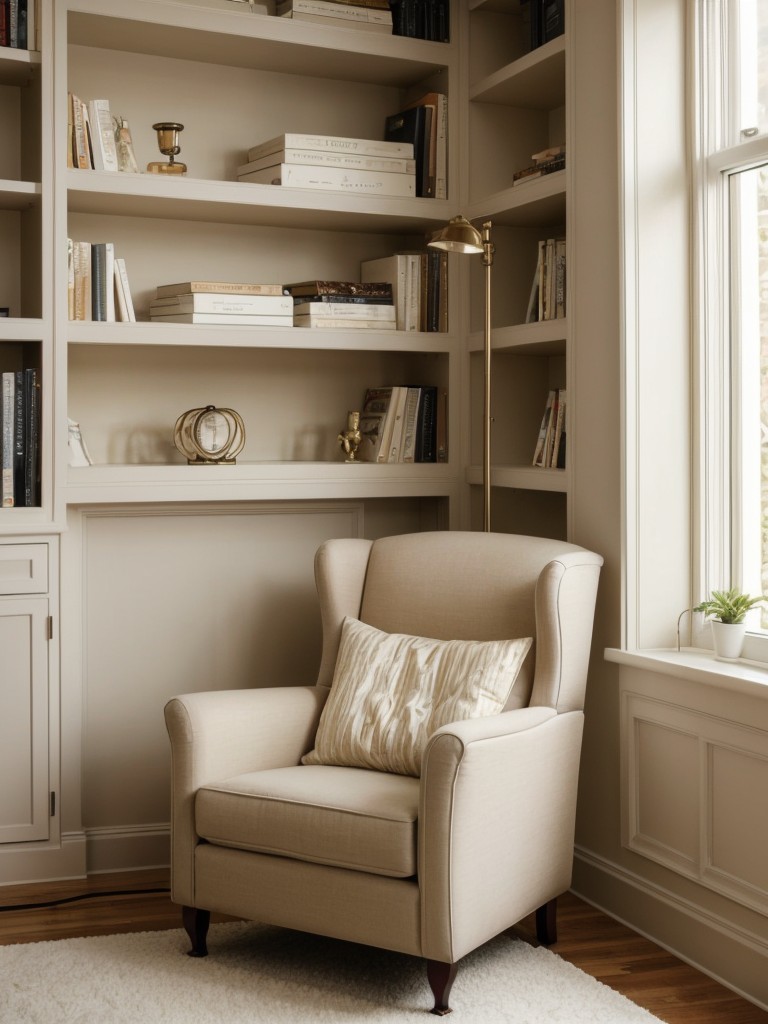 Transform Your Apartment with a Cozy Reading Nook!