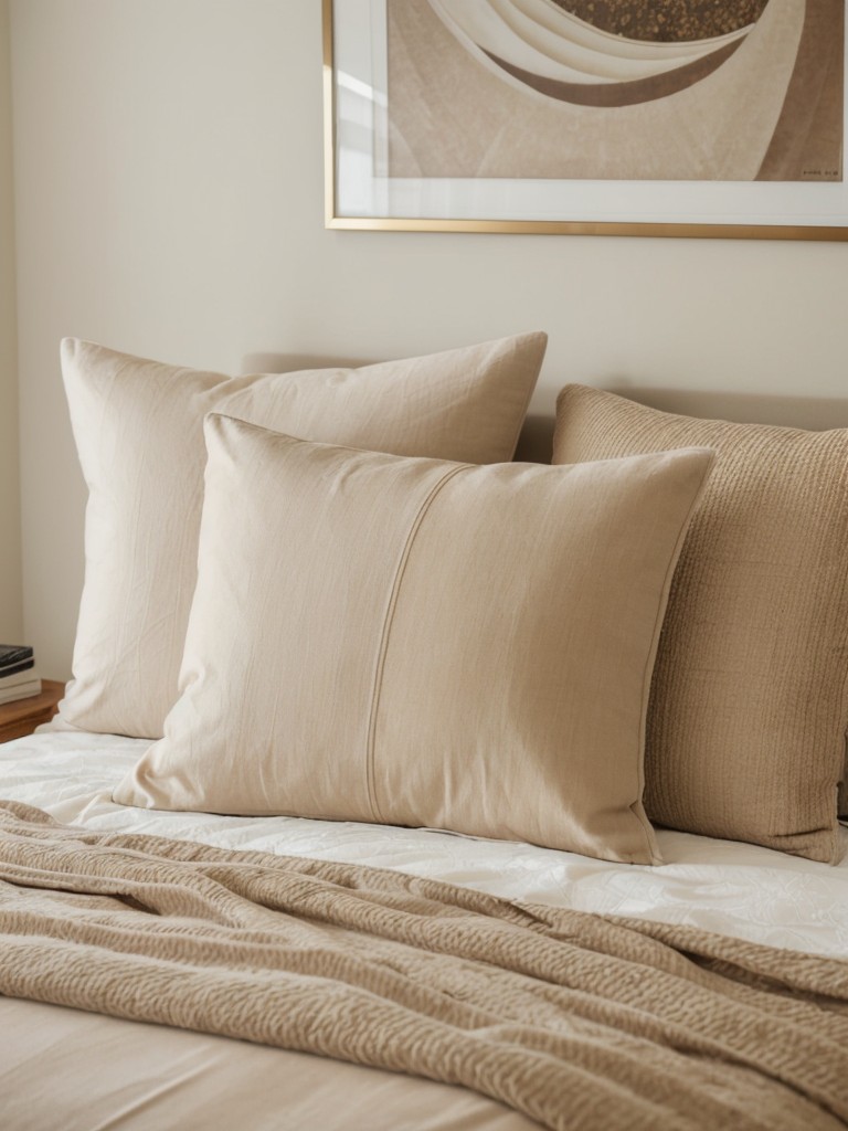 Cozy up your bedroom with chic beige decor!