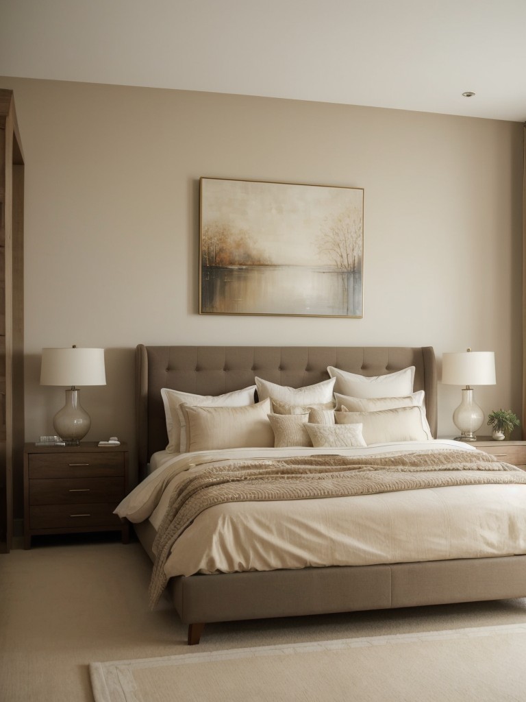 Tranquil Vibes: Create a Calming Beige Bedroom