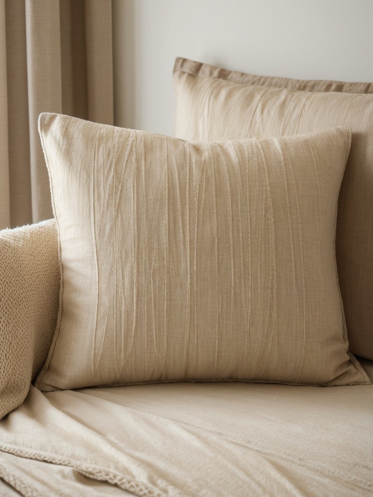 Chic Beige Bedroom: Get Cozy & Elegant Apartment Vibes!