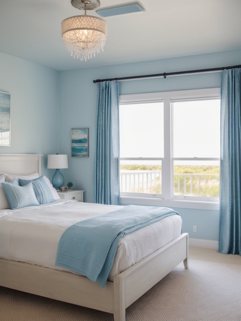 Cozy Coastal Apartment Vibes with Soft Blue Hues