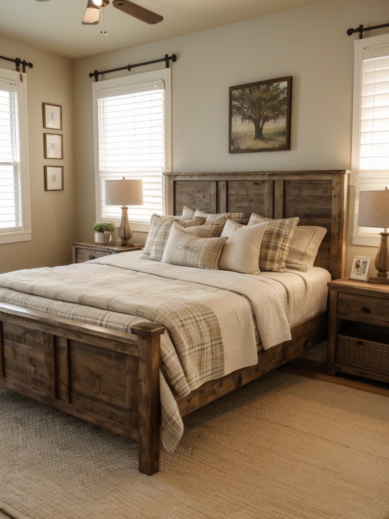 Cozy Rustic Vibes: Transform Your Bedroom into a Serene Oasis