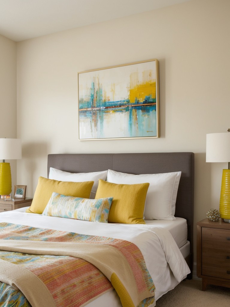 Turn Your Apartment into a Vibrant Oasis with Beige Bedroom Decor!