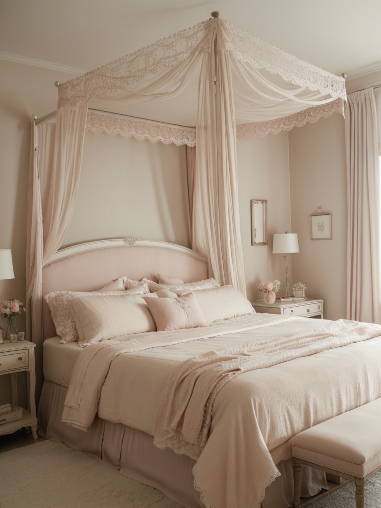 Romantic Beige Apartment Vibes: Dreamy Bedroom Decor