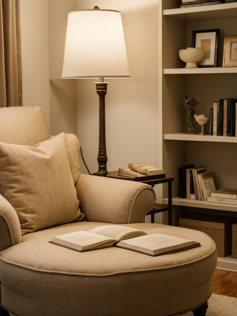 Cozy Beige Bedroom: Create Your Perfect Reading Nook!