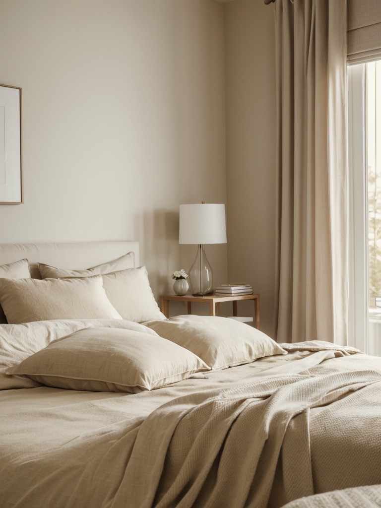 Serene Minimalist Bedroom Ideas: Embrace Beige for a Tranquil Retreat