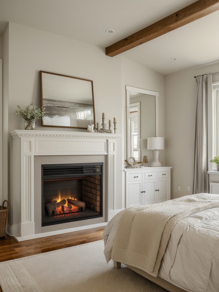 Cozy Apartment Vibes: Elevate Your Bedroom with a Fireplace