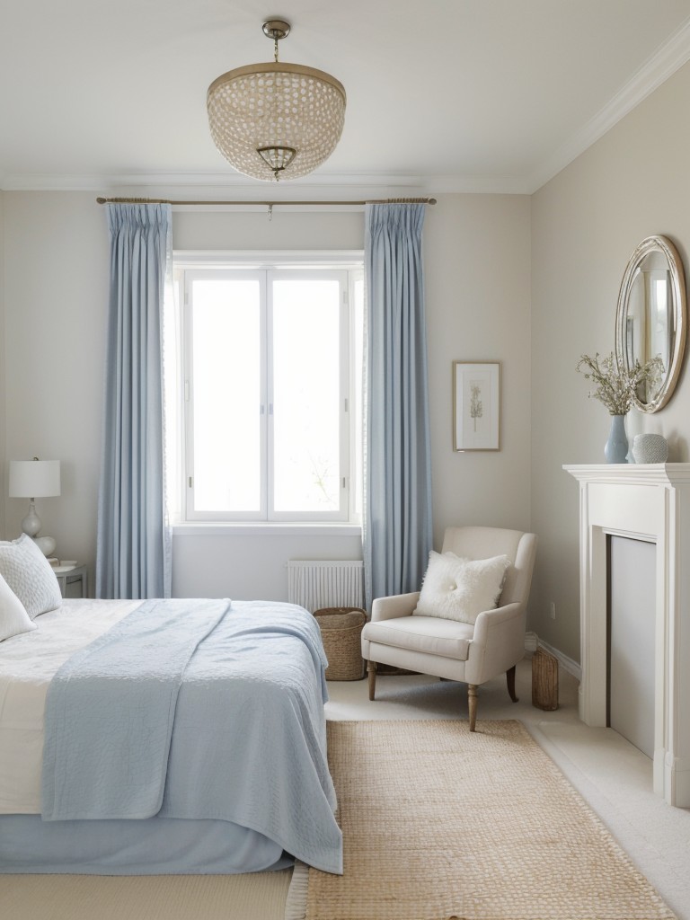 Tranquil Apartment Oasis: Timeless Beige Bedroom Decor