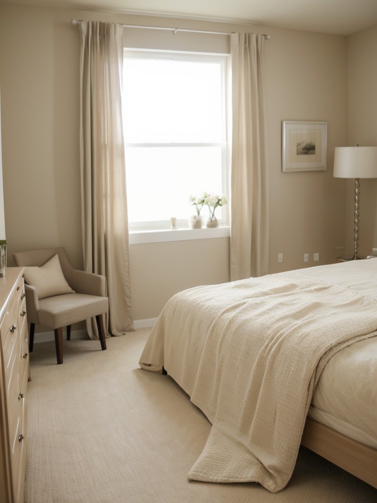 Serene Beige Bedroom Decor: Create a Calming Oasis