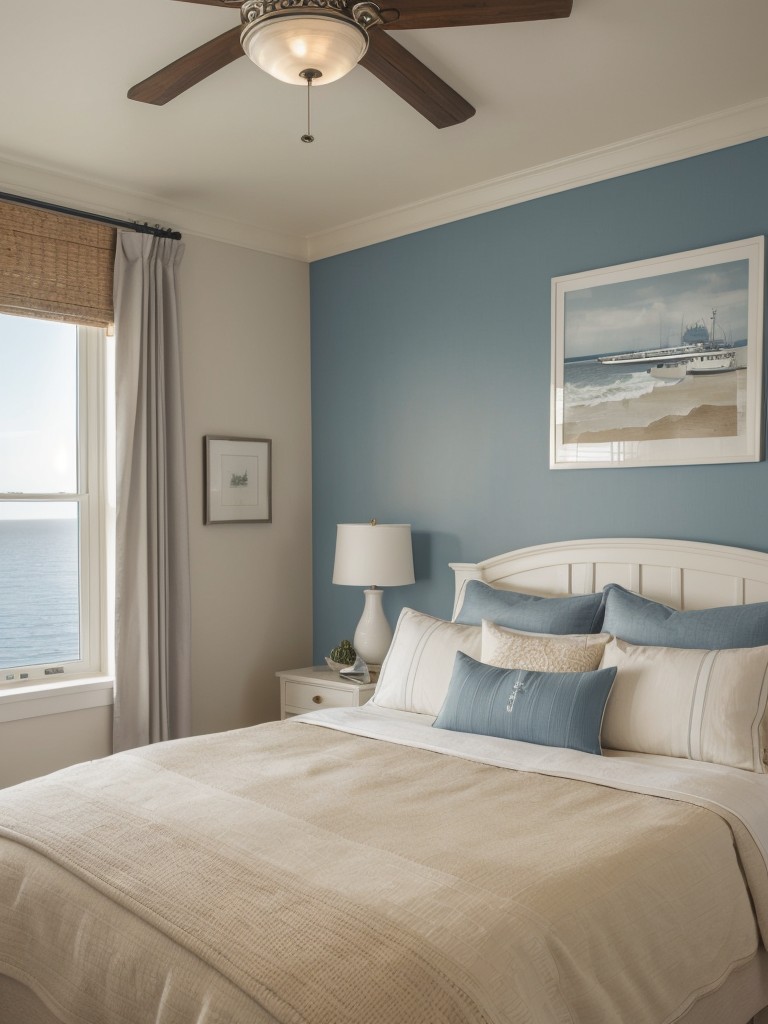 Coastal Chic: Transform Your Bedroom with Nautical Prints!