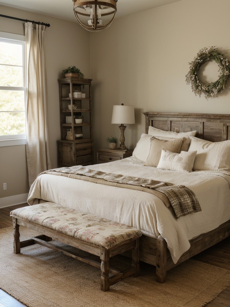 Rustic Retreat: Effortless Farmhouse-Inspired Bedroom Decor