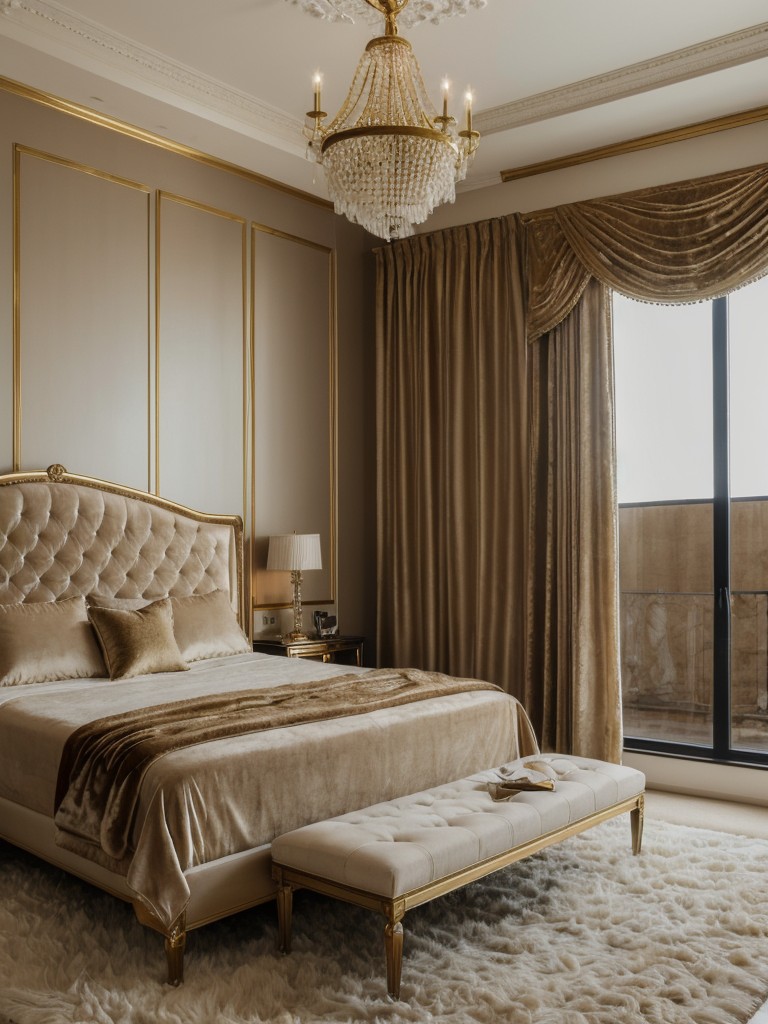 Beige Bliss: Elevate Your Apartment Bedroom with Luxe Touches.