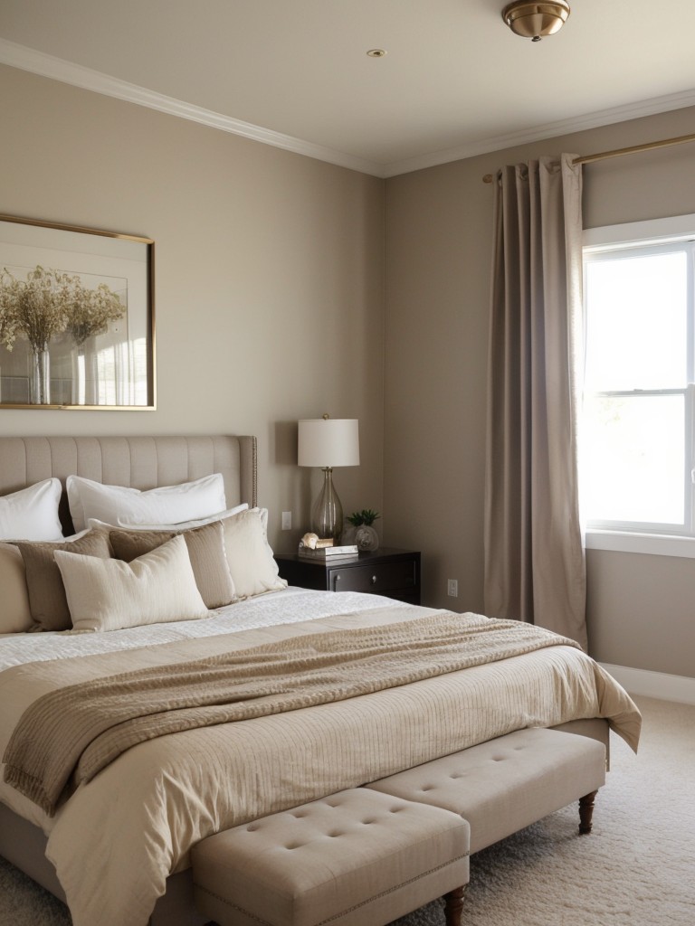 Beige Bliss: Transform Your Apartment with Gender-Neutral Bedroom Magic!