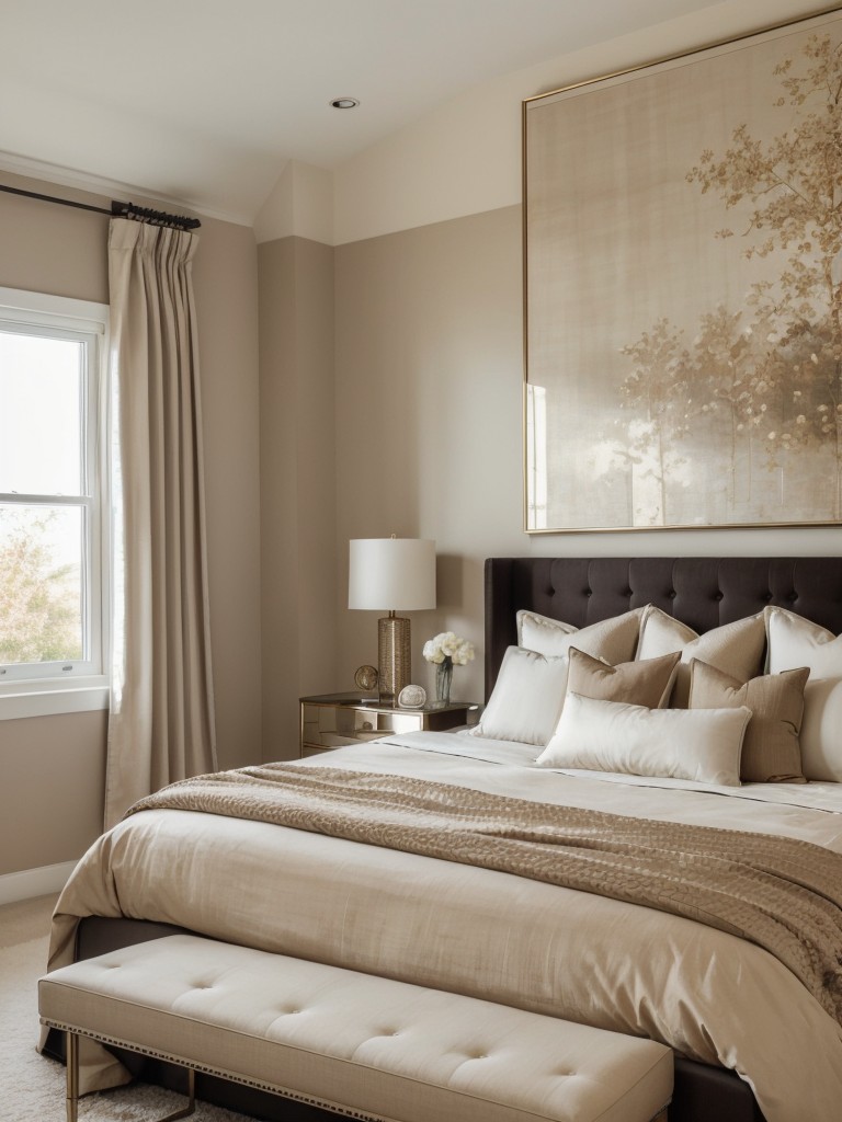 Beige Bedroom Inspo: Elevate your space with chic luxe decor!