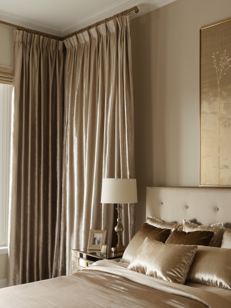 Velvet & Silk: Elevate Your Bedroom with Luxurious Draperies