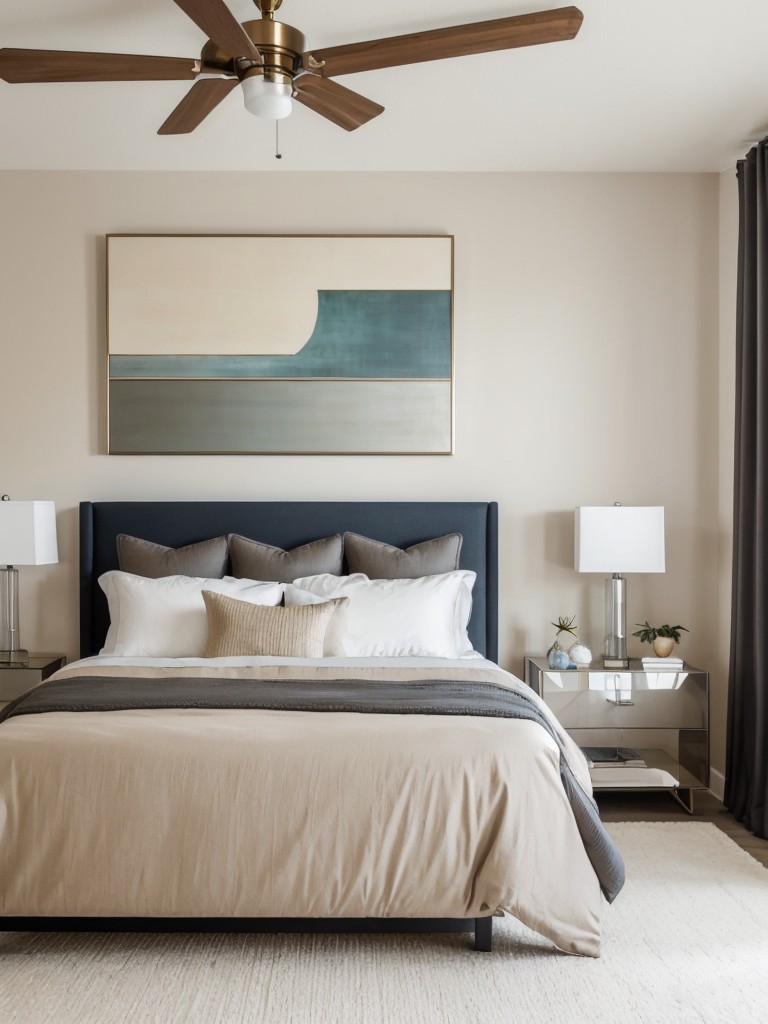 Beachy Beige Bedroom: Modern & Chic Coastal Apartment Vibes!