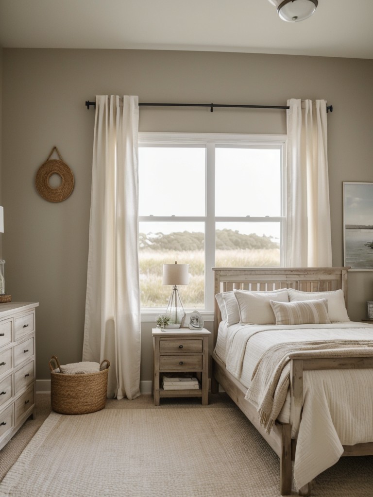 Beachy Beige Bedroom Bliss! Effortlessly Relax with Coastal Vibes