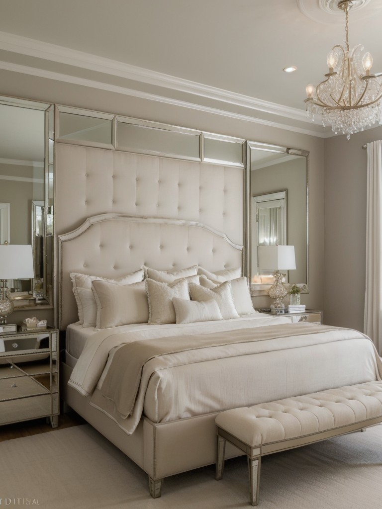 Glamorous Coastal-Inspired Apartment Bedroom Decor: Create a Luxurious Retreat!