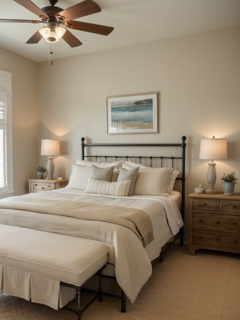 Create a Coastal Oasis with Beige Bedroom Decor!