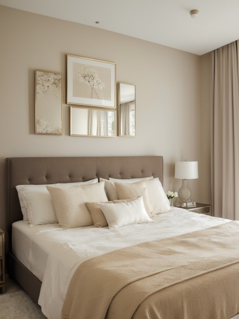 Beautify your bedroom with elegant beige decor!