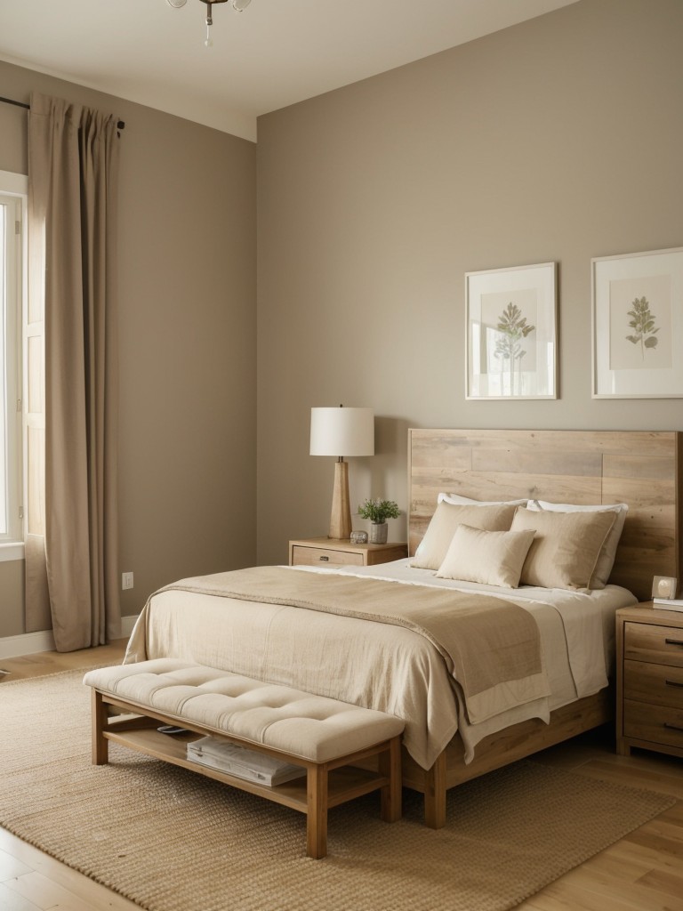 Cozy & Calming: Beige Apartment Bedroom Inspiration