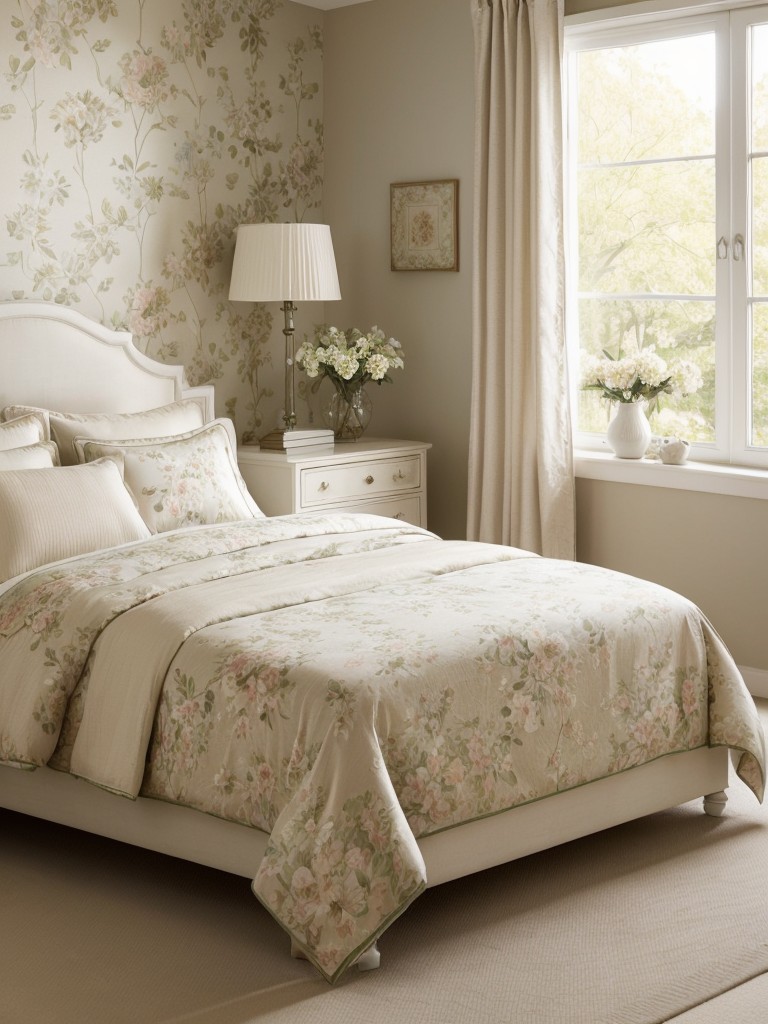 Create a Serene Floral Haven for Your Bedroom