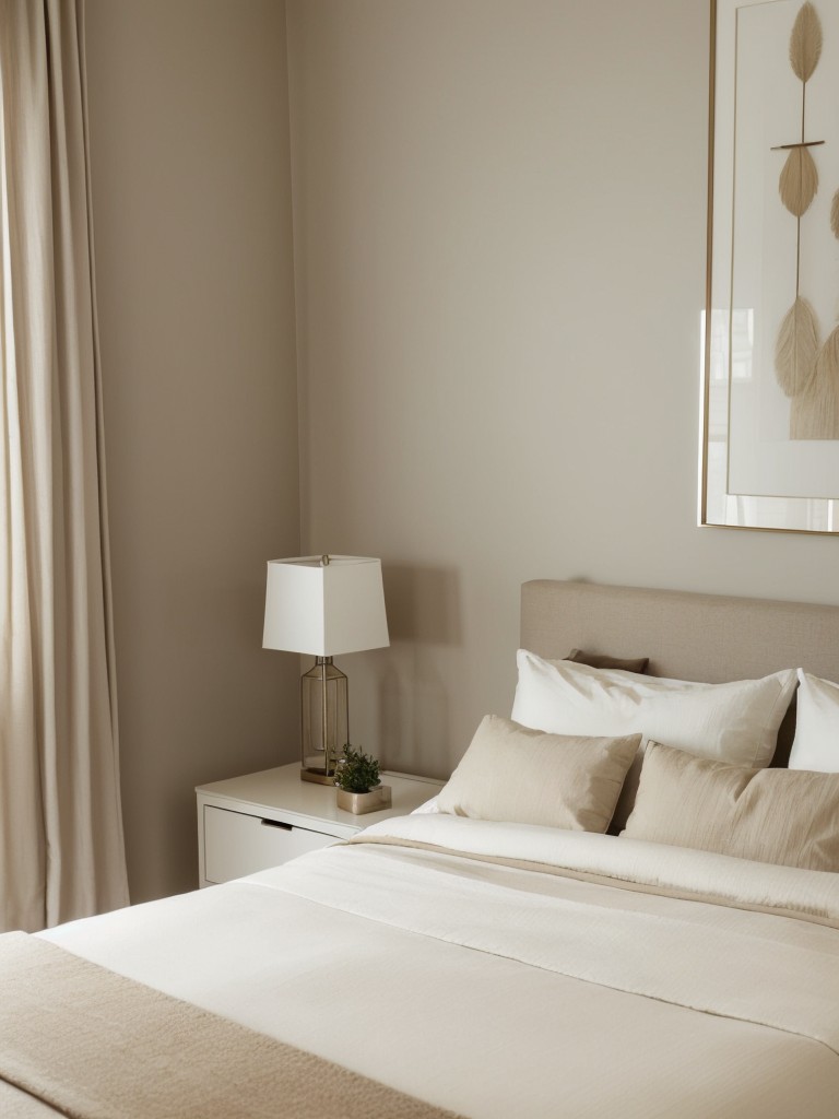 Zen Bedroom Vibes: Beige Elegance for Tranquil Retreat